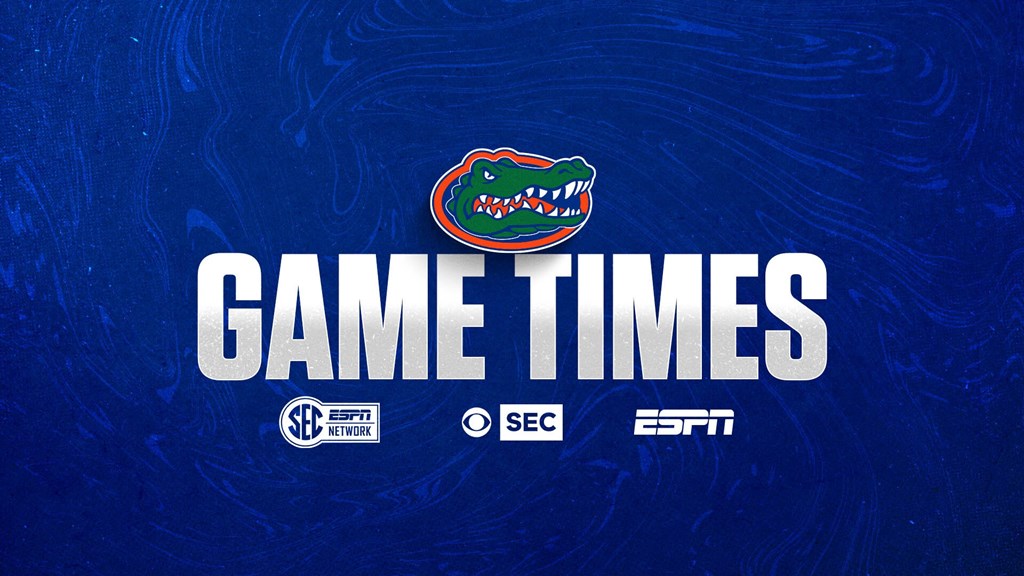 UF Football Select Network and Game Times Announced Alachua Chronicle