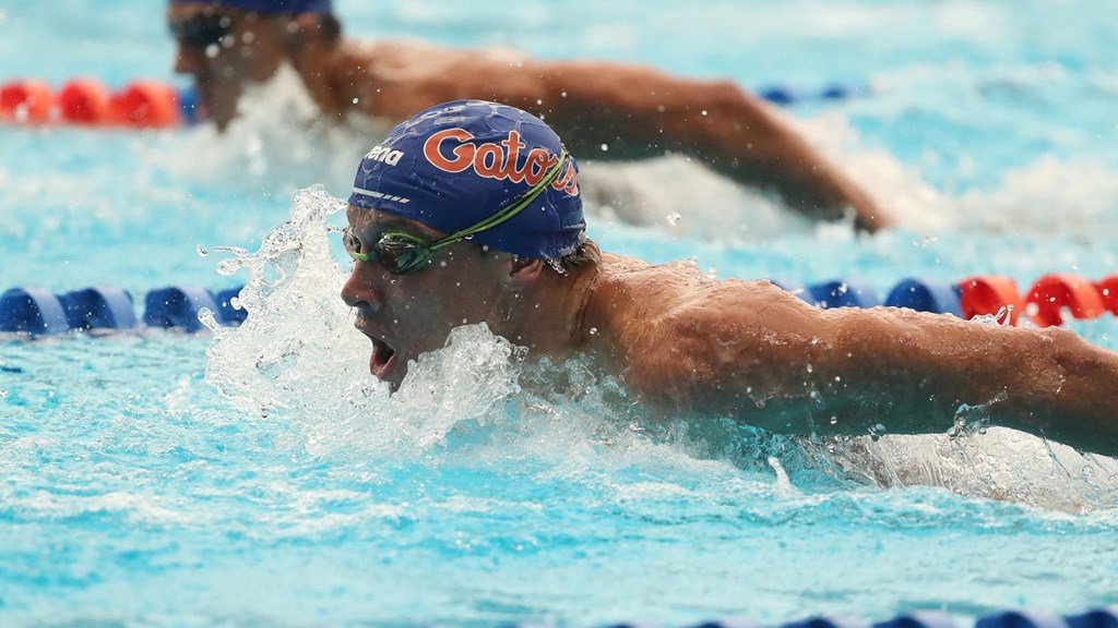 UF Men's Swimming & Diving: No. 5 Florida Takes Down No. 23 Auburn