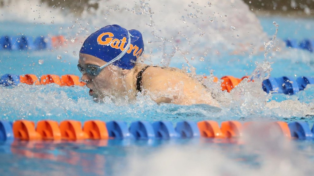 UF Women's Swimming & Diving: No. 8 Florida Registers Dominant
