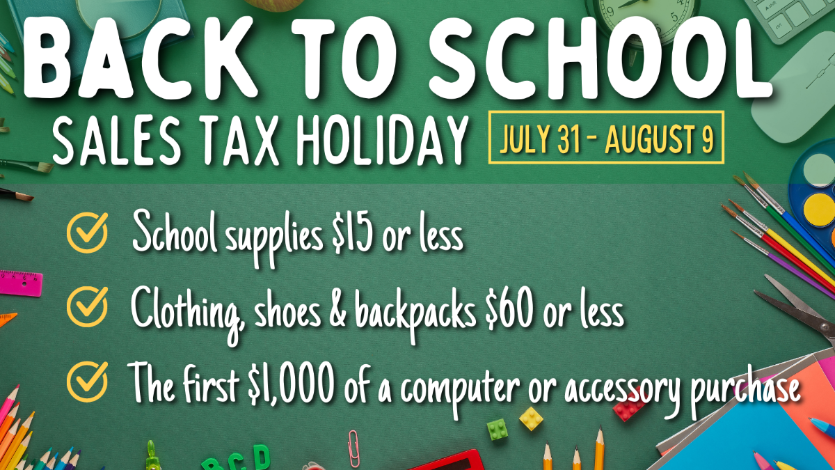 Back to school Tax Holiday Begins July 31 Alachua Chronicle Back to school Tax Holiday Begins July 31 Alachua Chronicle