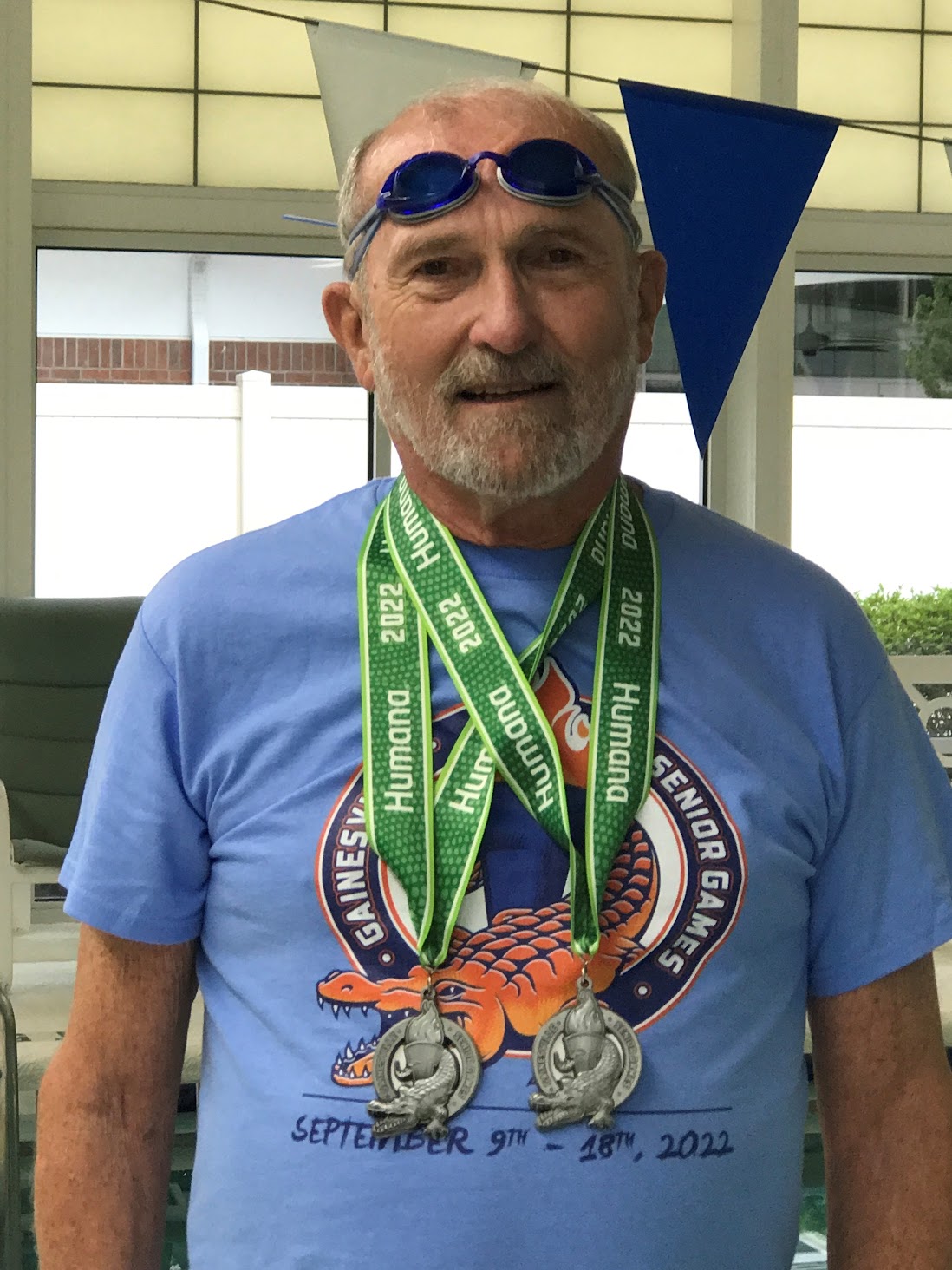 Oak Hammock’s Bob Virnstein Scores Double Silver Medals at Gainesville