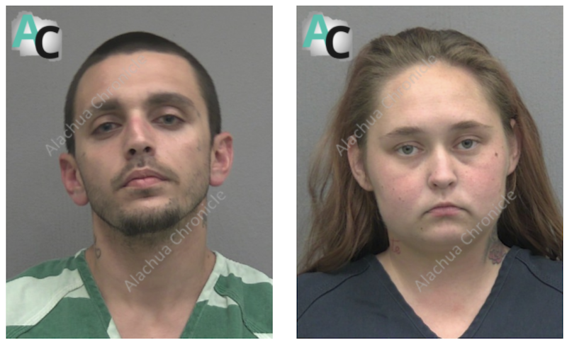 Pair arrested for stealing vehicle from Lake County - Alachua Chronicle