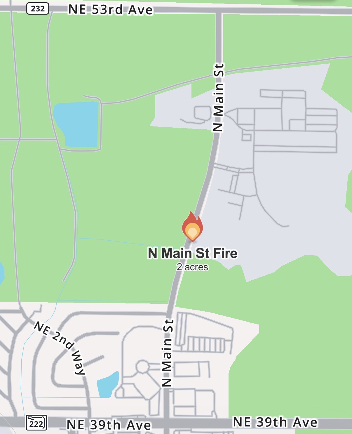 UPDATED: Crews respond to fire on North Main Street, now 75 acres ...