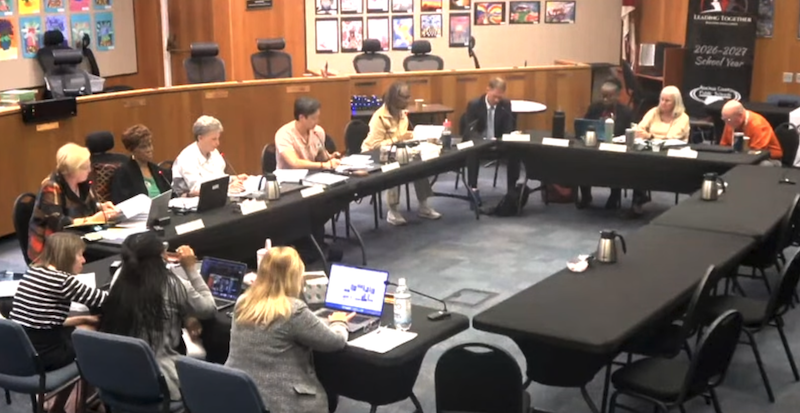 School Board sets schedule for Superintendent search
