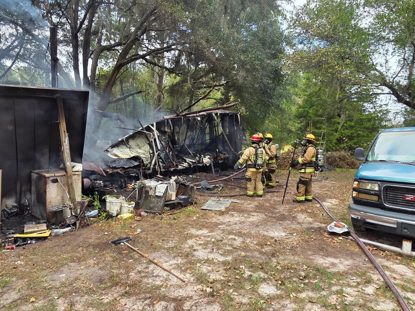 Email Modular Content One injured in mobile home fire - Alachua Chronicle